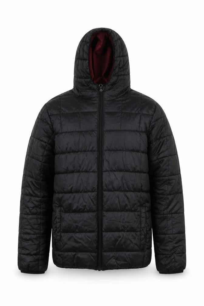 Essentiel Boys Black Puffer Jacket 11-12 Years Hooded
