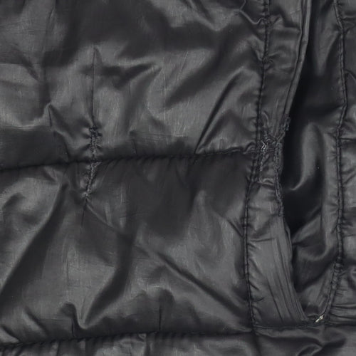 Essentiel Boys Black Puffer Jacket 11-12 Years Hooded