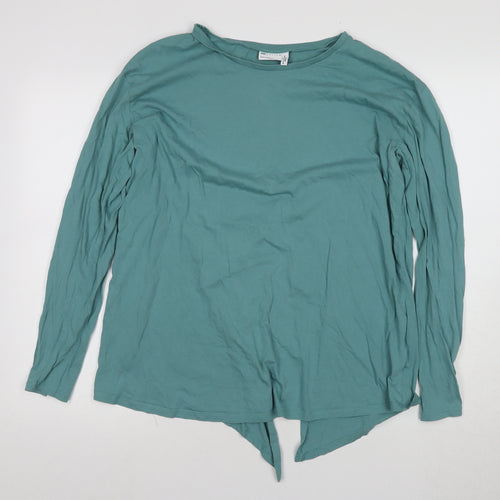 ASOS Women's Green Long Sleeve Top, Size 14