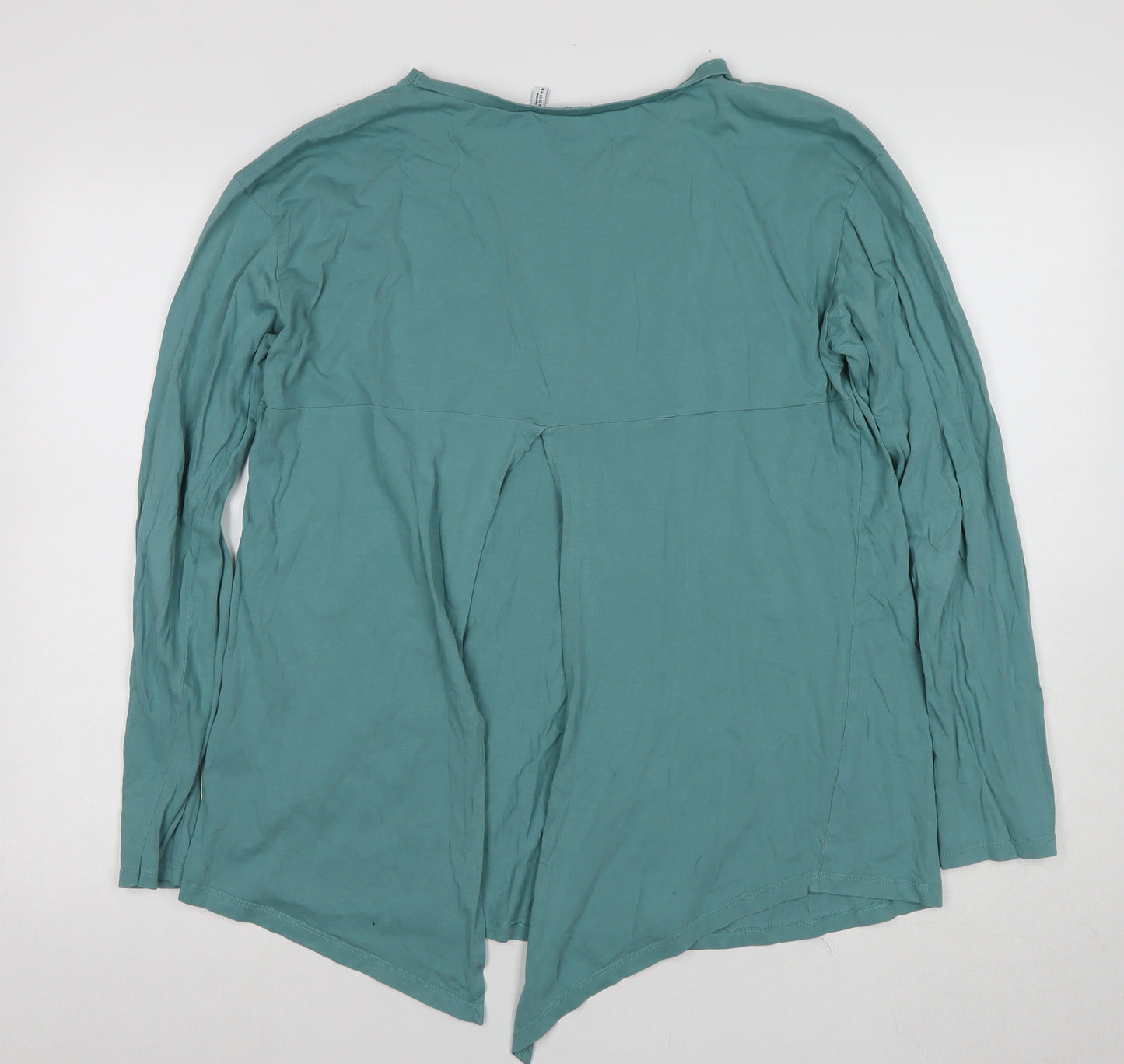 ASOS Women's Green Long Sleeve Top, Size 14