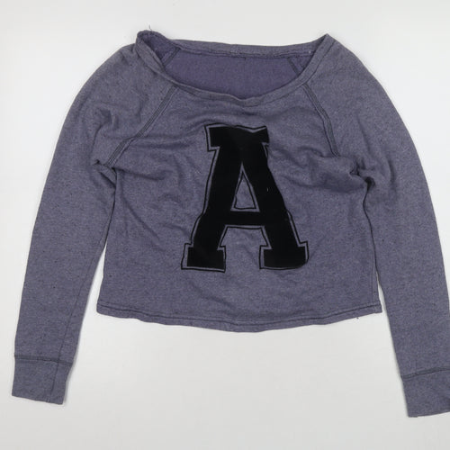 Next Grey Women's Sweatshirt, Logo, Size 12, Casual Wear