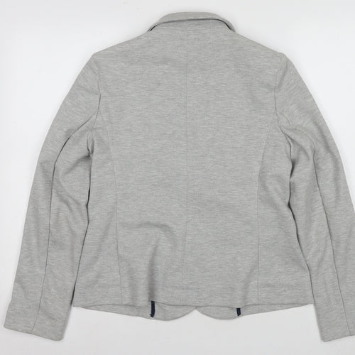 Marks and Spencer Women's Grey Blazer Size 12 Slim Fit