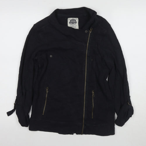 Next Women's Black Motorcycle Jacket Size 12
