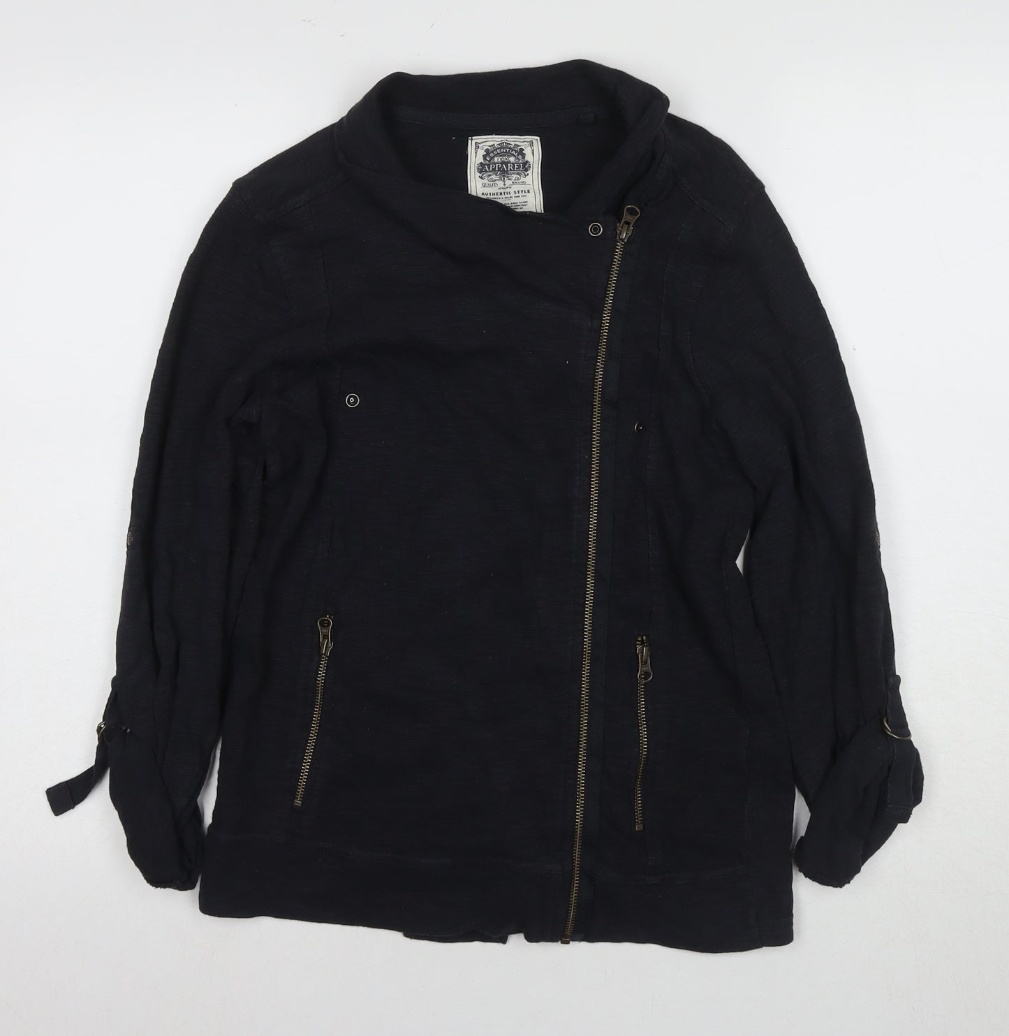 Next Women's Black Motorcycle Jacket Size 12