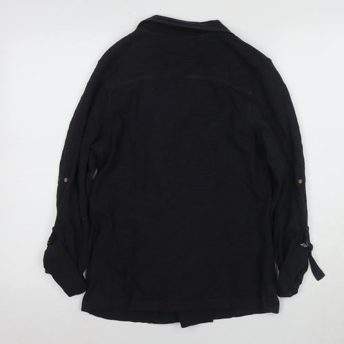 Next Women's Black Motorcycle Jacket Size 12