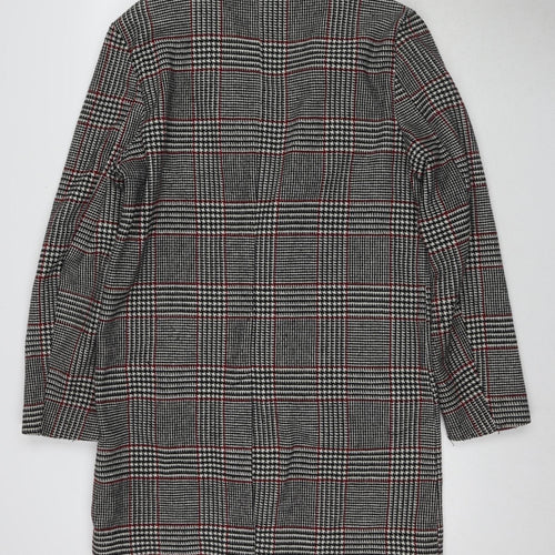 Forever 21 Women's Multicoloured Check Blazer - Medium
