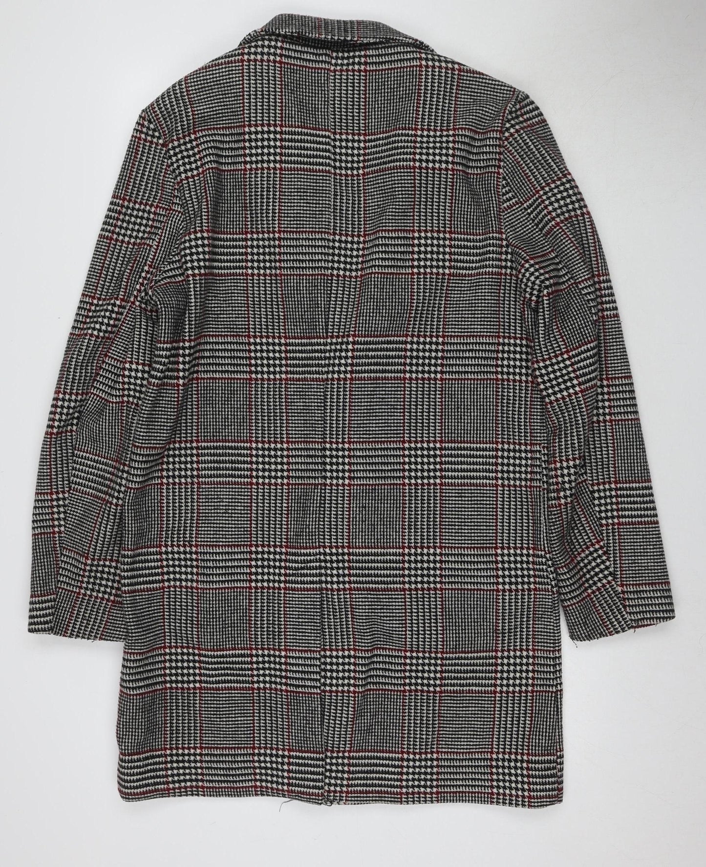 Forever 21 Women's Multicoloured Check Blazer - Medium