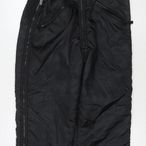 LA Spirit Black Unisex Jumpsuit M Nylon Zip