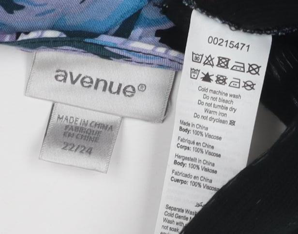 Avenue Women Floral Dress Multicoloured Size 22