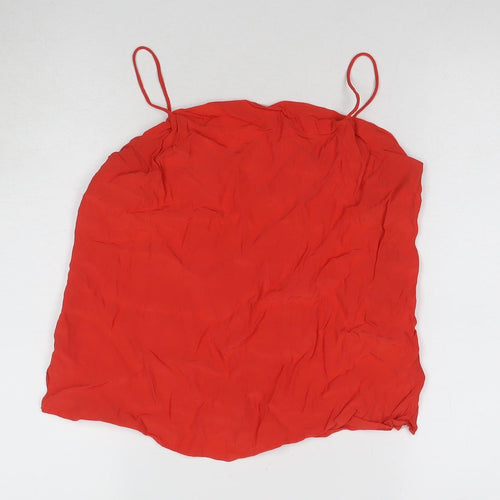 Warehouse Women Red Camisole, Sleeveless Tank, M, Casual