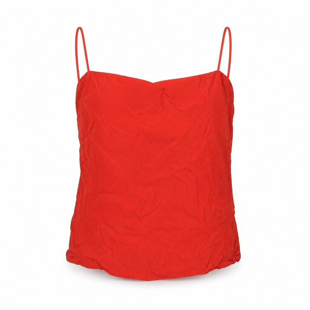 Warehouse Women Red Camisole, Sleeveless Tank, M, Casual