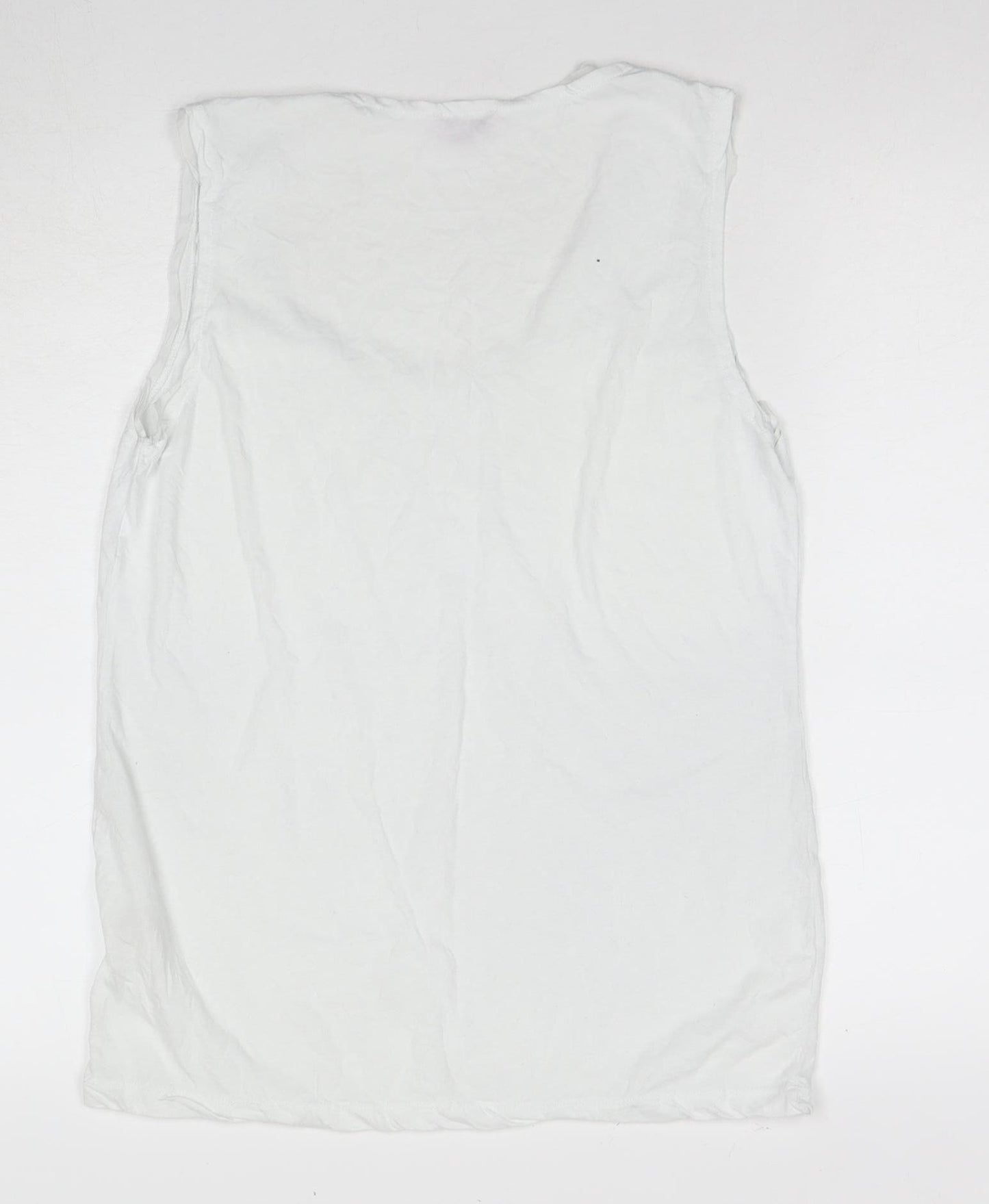 Phase Eight Women White Tank Top Size 14