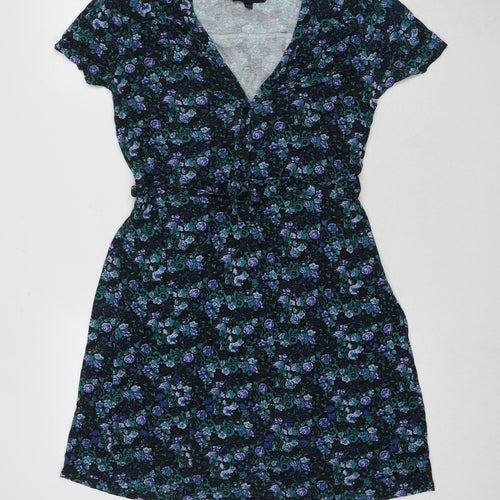 French Connection Floral Women's Dress Size 6 A-Line