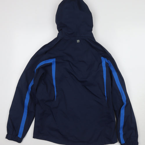 Mountain Warehouse Boys Blue Jacket, Hooded, 13 Years
