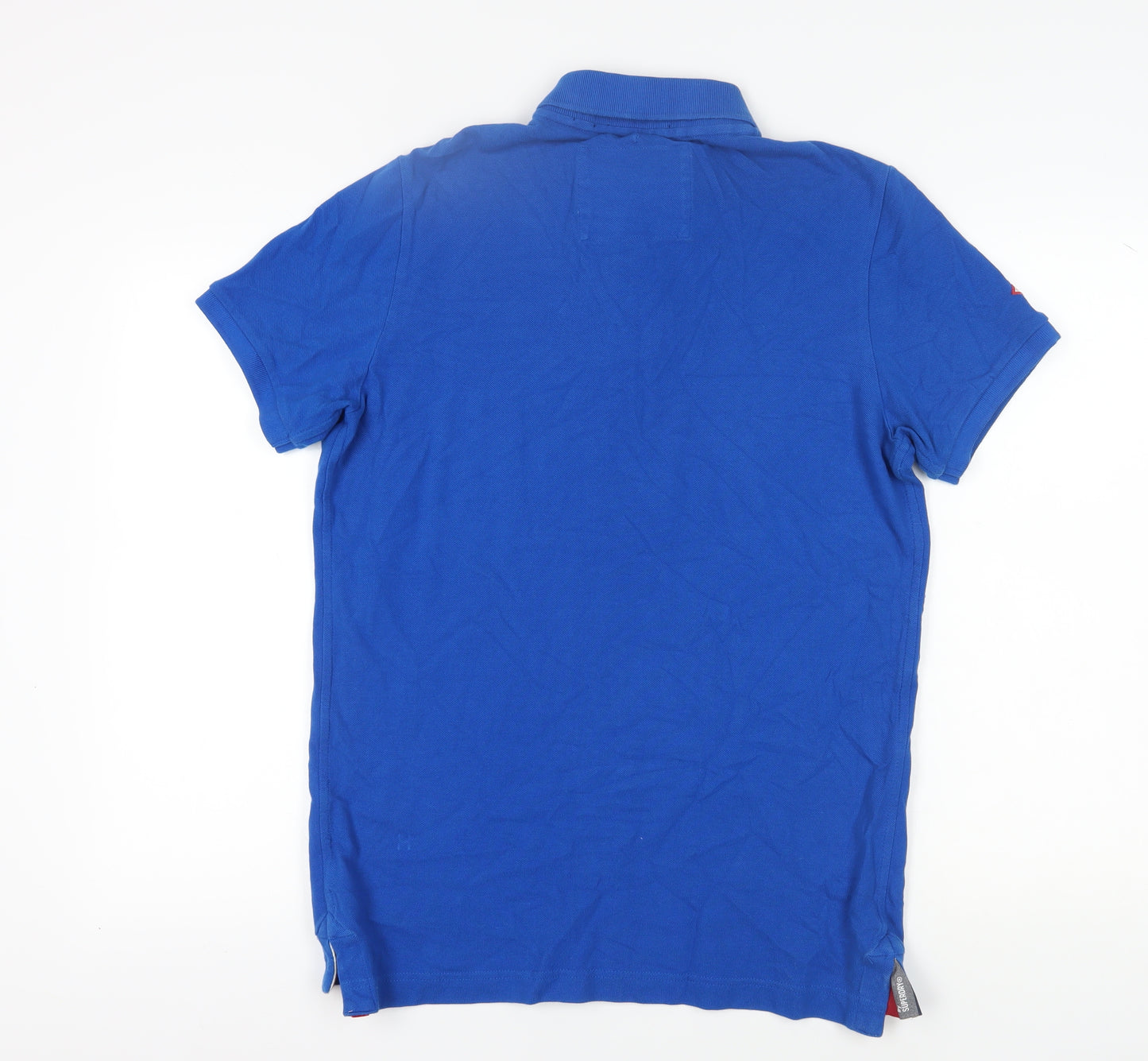 Superdry Men’s Blue XL Polo Shirt - Classic Casual Style