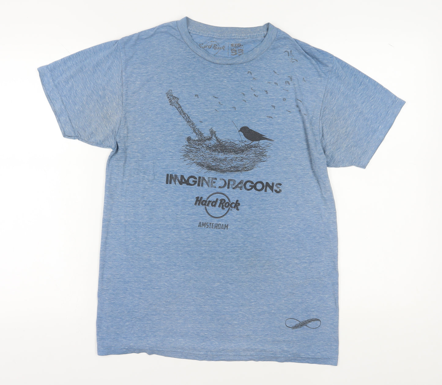 Hard Rock Imagine Dragons Men's Blue T-Shirt Size S