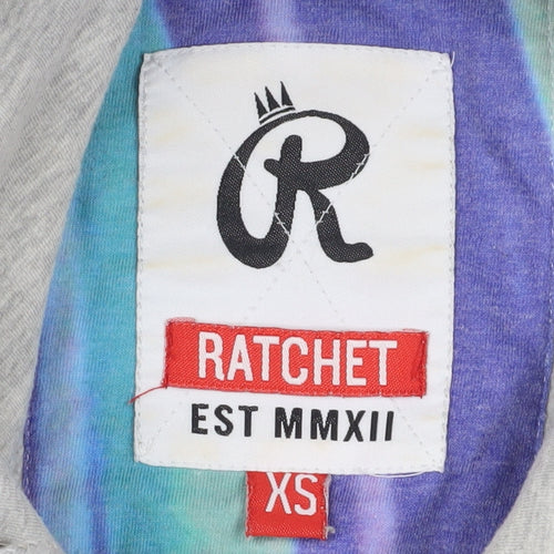 Ratchet Women's Grey Pullover Hoodie XS