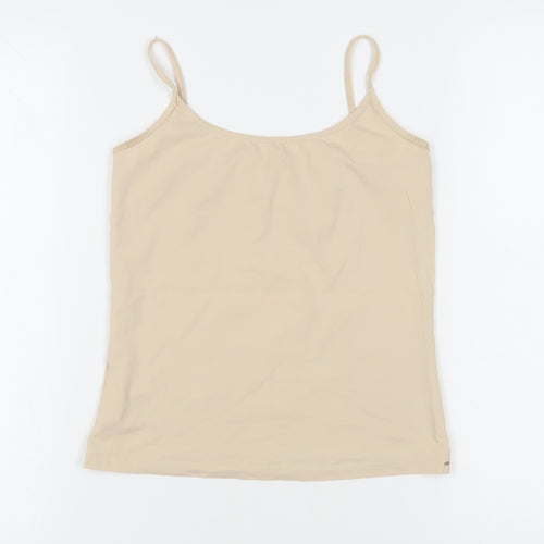 Laura Ashley Beige Women's Tank UK 8 Camisole Top