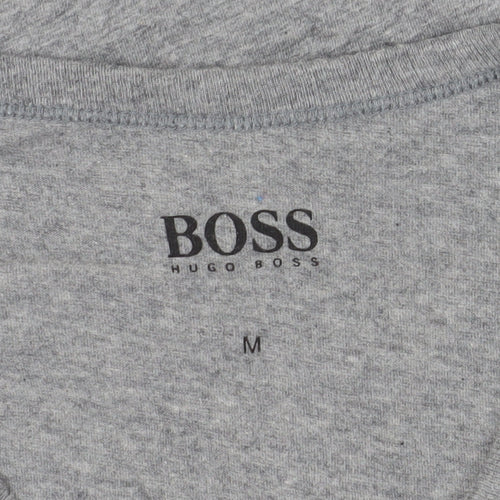 Hugo Boss Men's Grey Crew Neck T-Shirt Medium
