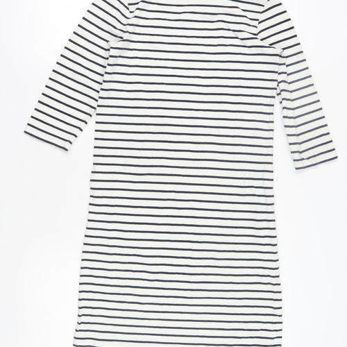Jaeger Women's Striped Shift Dress XS Casual