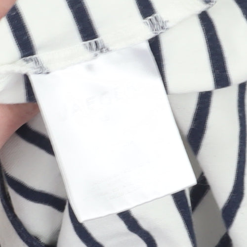 Jaeger Women's Striped Shift Dress XS Casual