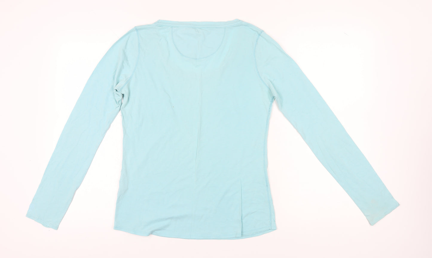 Fat Face Women's Blue Long Sleeve T-Shirt - Size 14