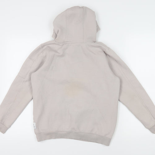 Holyfield Boys Beige Pullover Hoodie, Size M, Casual Comfort