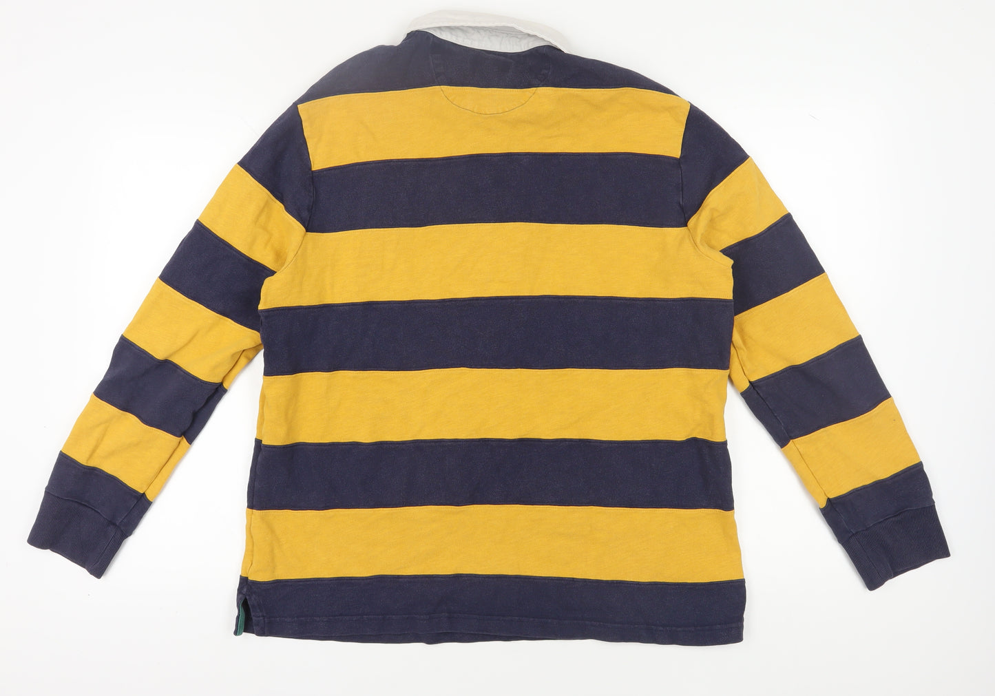 Marks and Spencer Men's L Multicoloured Striped Polo