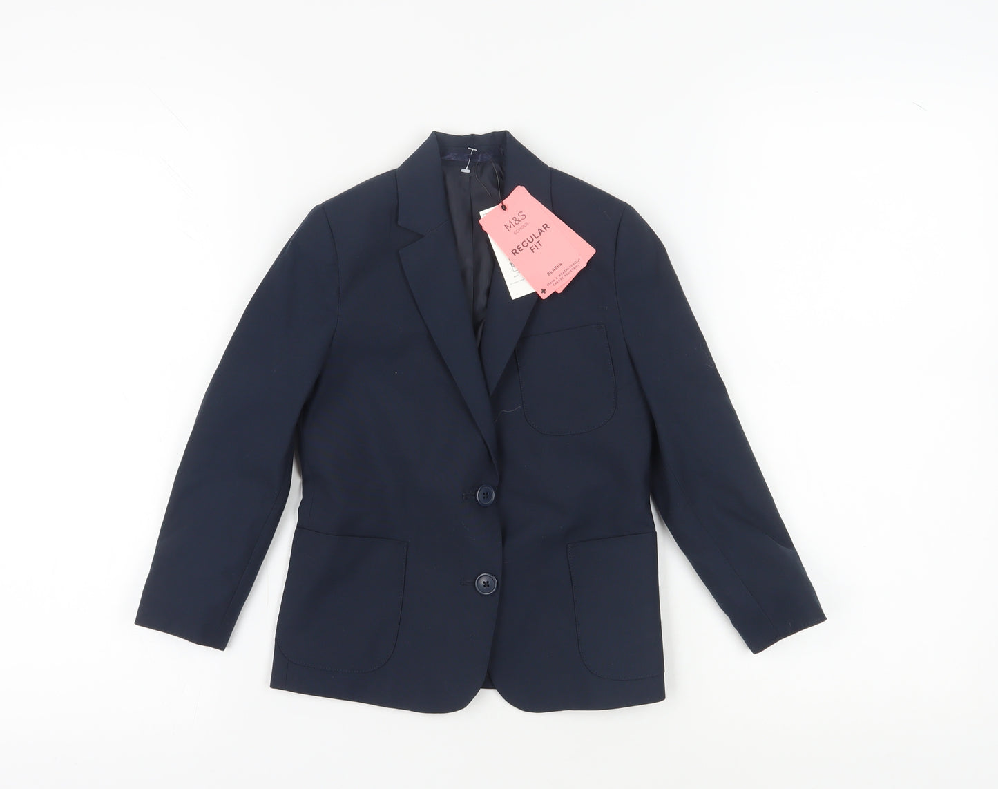 Marks and Spencer Boys Blue Blazer, Age 4-5, Formal School Wear