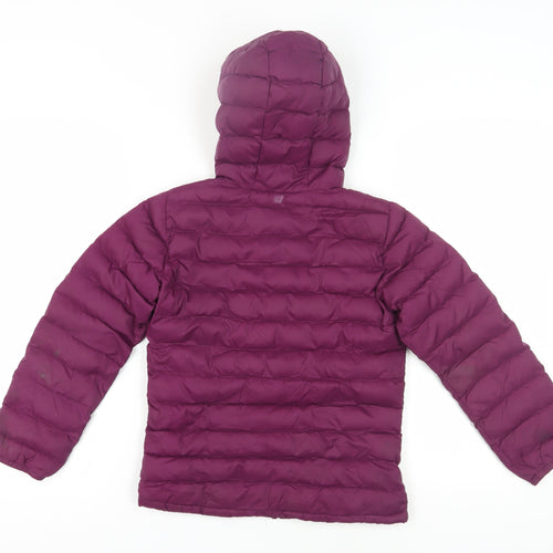 Mountain Warehouse Girls Purple Puffer Jacket 9-10 Years