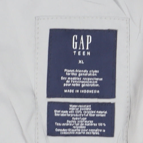 GAP Boys Grey Water Resistant XL Basic Jacket
