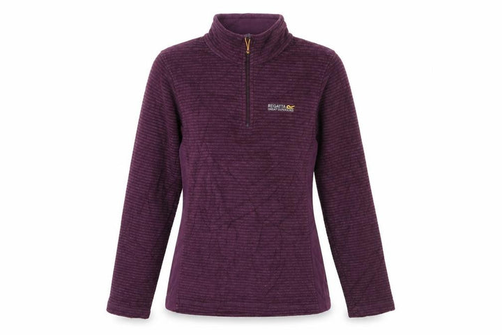 Regatta Women's Purple Fleece Pullover Sweatshirt Size 10