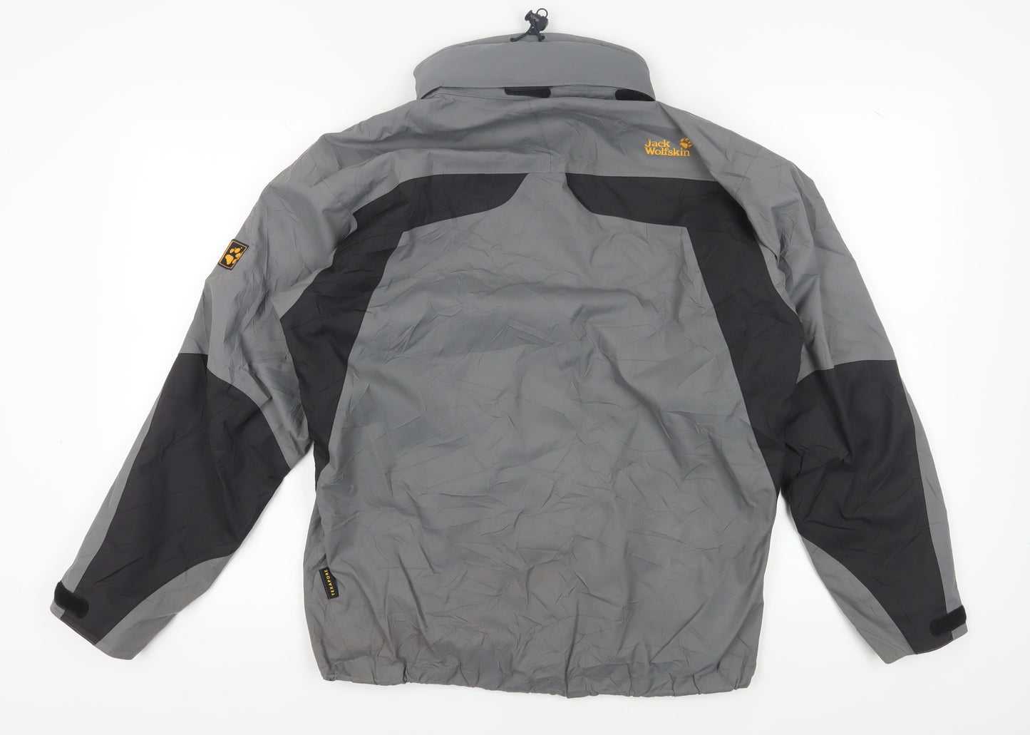 Jack Wolfskin Men's Grey Windbreaker Jacket M