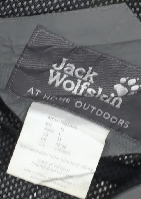 Jack Wolfskin Men's Grey Windbreaker Jacket M