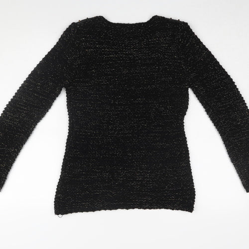 Missguided Women's Black Pullover Jumper S