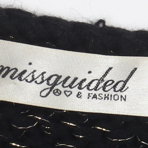 Missguided Women's Black Pullover Jumper S