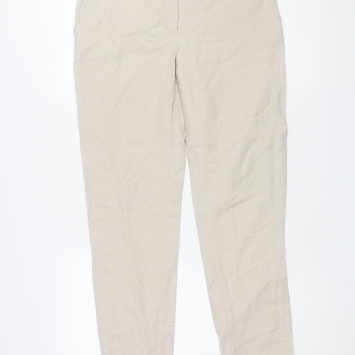 Mango Beige Chino Trousers, Size 12, Unisex
