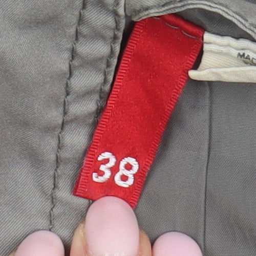H&M Women's Grey Parka Jacket, Size 10, Autumn Style