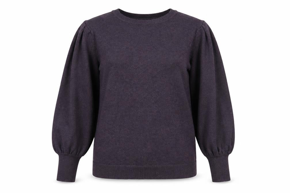 Front view of Roman Women's Purple jumper, size 12