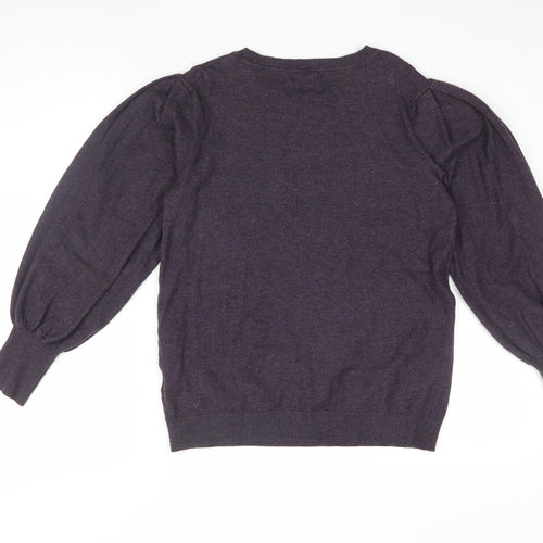 Roman Women's Purple Pullover Jumper Size 12