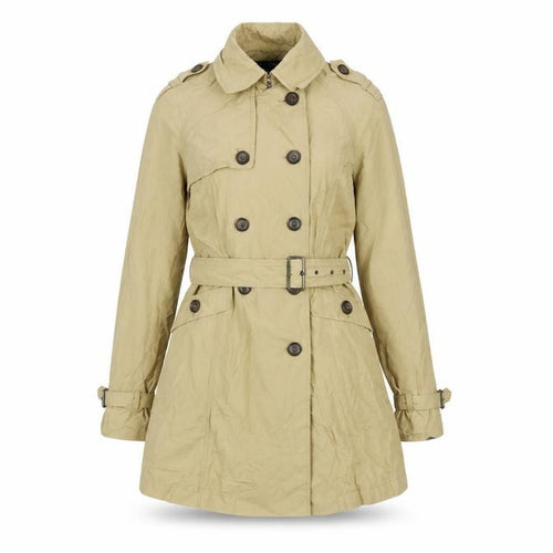 Zara Women's Beige XS Trench Coat Belted Classic Style