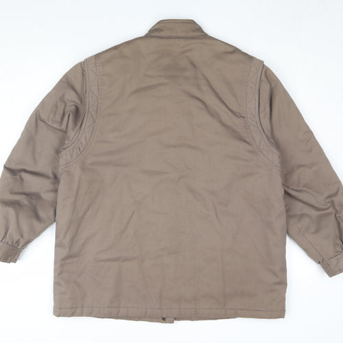 Crossfell Unisex Brown XL Basic Jacket, Winter Casual