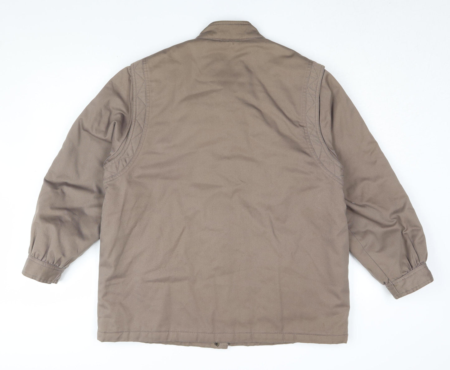 Crossfell Unisex Brown XL Basic Jacket, Winter Casual