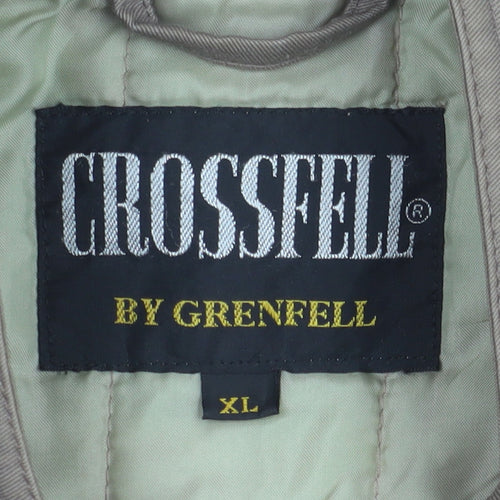 Crossfell Unisex Brown XL Basic Jacket, Winter Casual