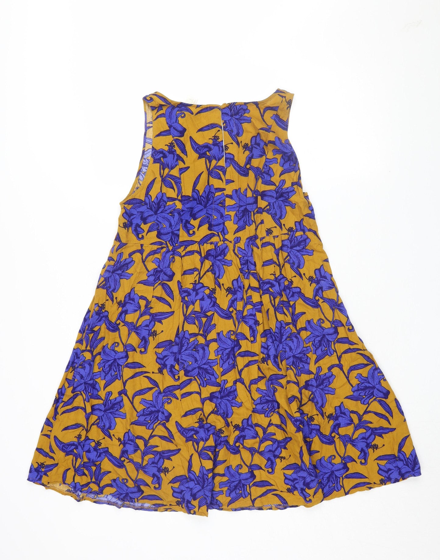 H&M Women's Multicoloured A-Line Dress Size 10