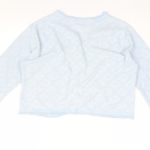 Lovlux Women's Blue Cardigan Floral Size L
