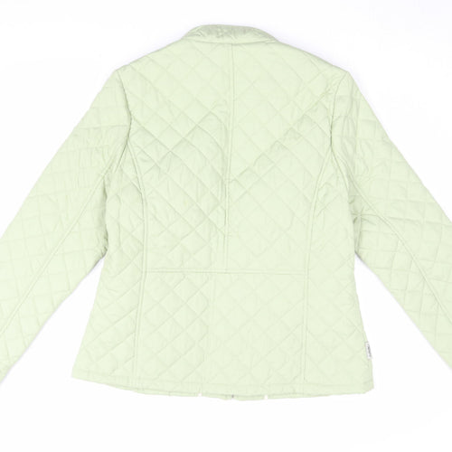 Tayberry Women's Green Quilted Jacket S