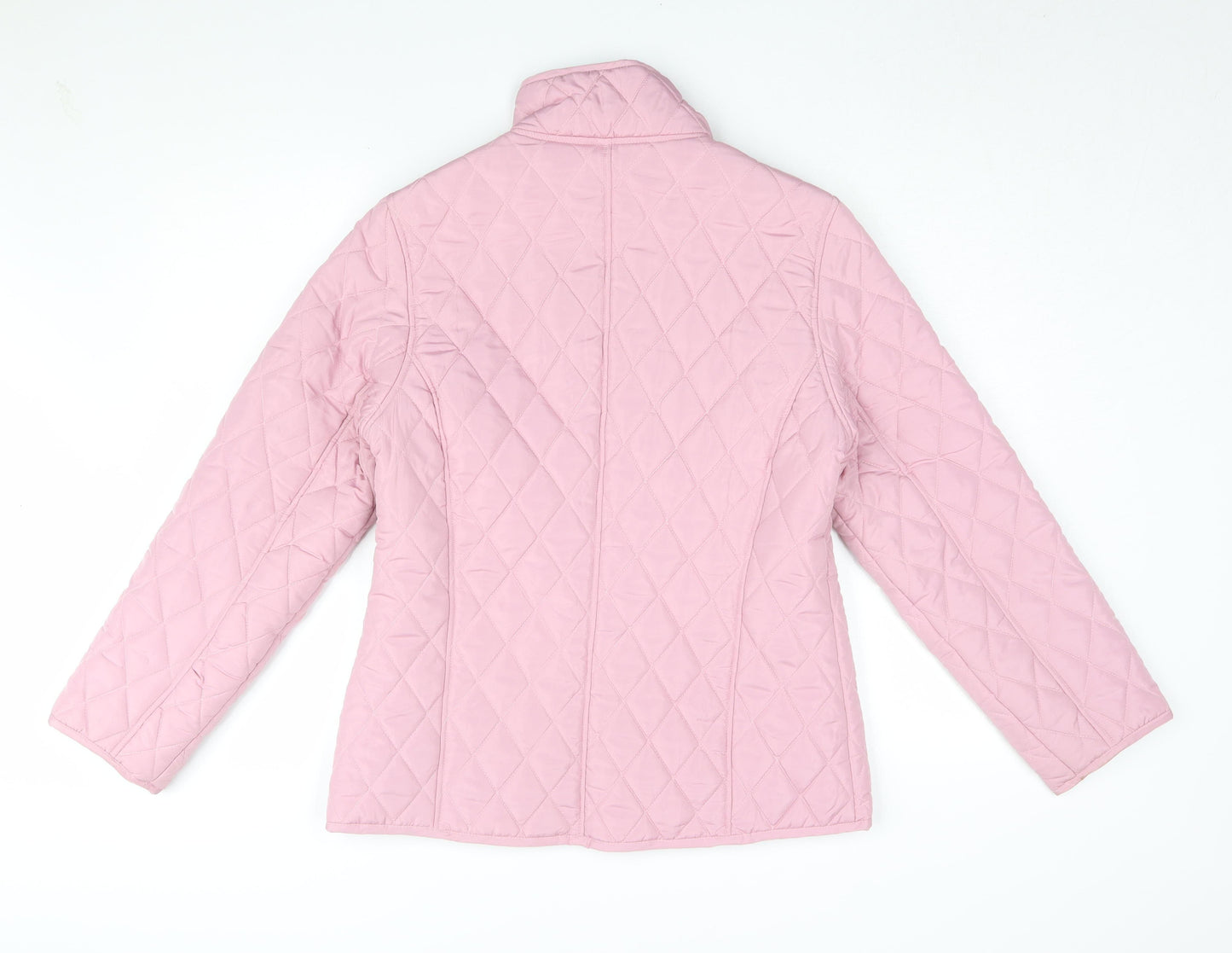 Pure & Natural Women's Pink Quilted Jacket Size S