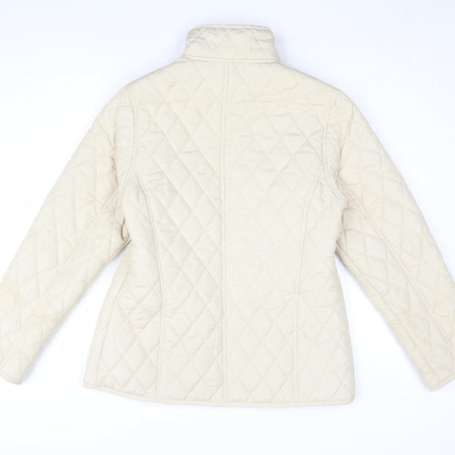Pure & Natural Women's Beige Quilted Jacket S