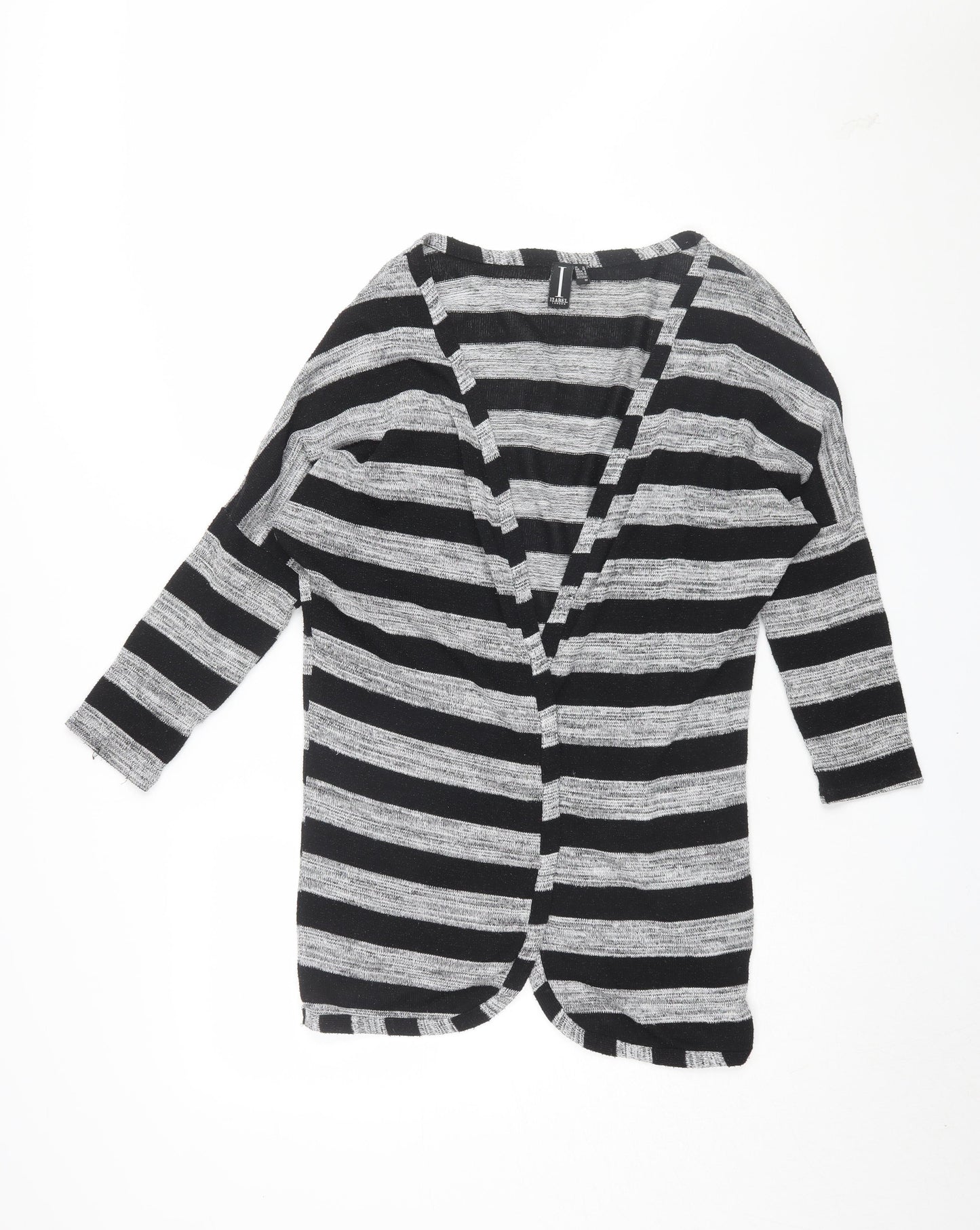 Izabel London Women's Multicoloured Striped Cardigan Size 10